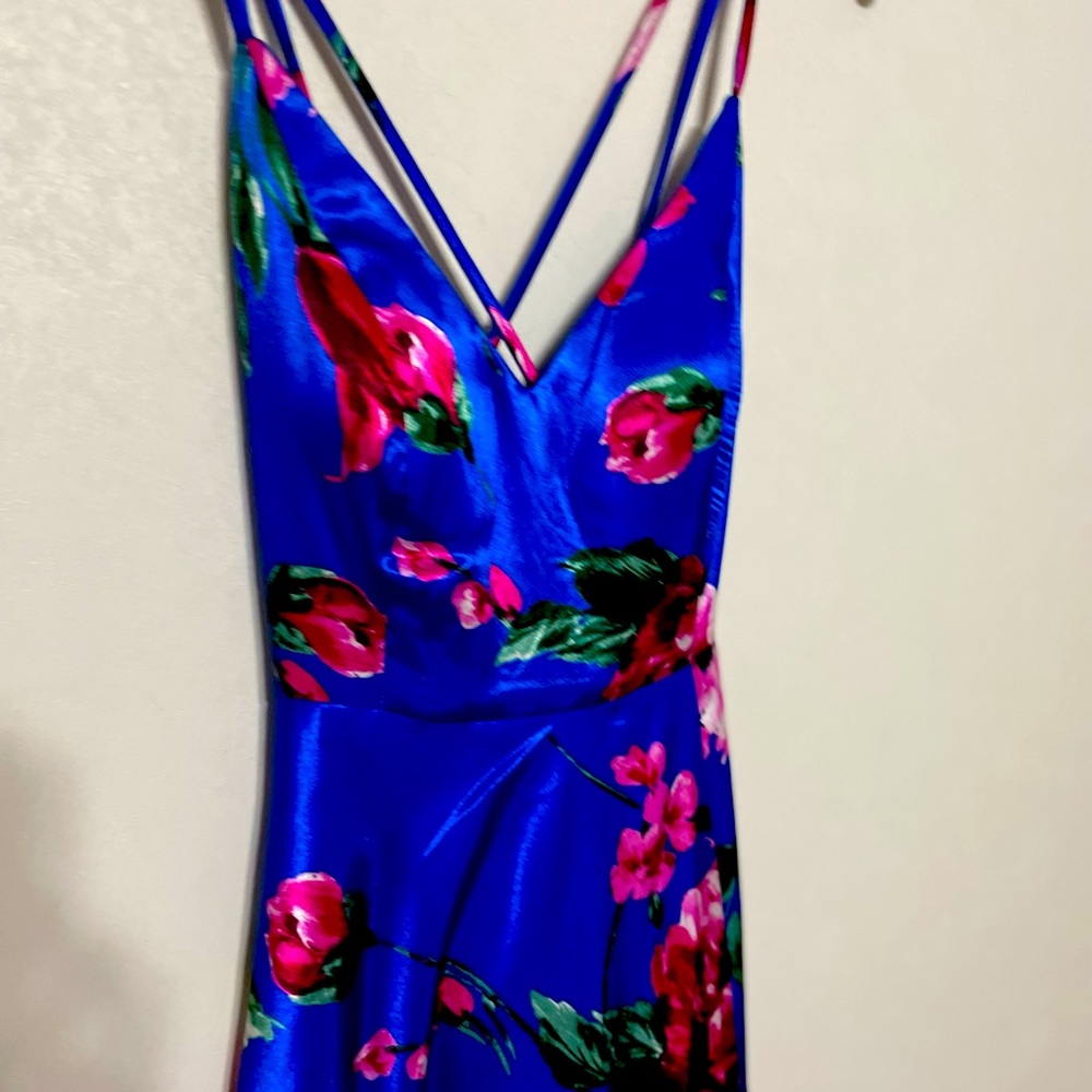 Floral Homecoming Dress